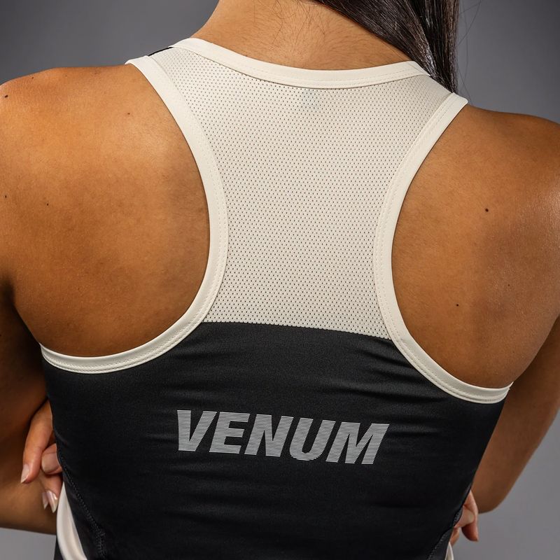 Women's T-shirt Venum Adrenaline Dry Tech Tank Top black/ivory 5