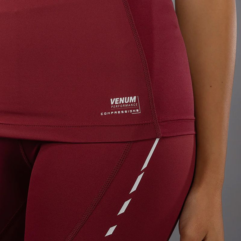 Women's T-shirt Venum Adrenaline Dry Tech Tank Top burgundy/pink 5