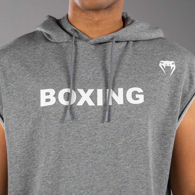 Men's sweatshirt Venum Boxing VT Sleeveless Hoodie heather grey 5