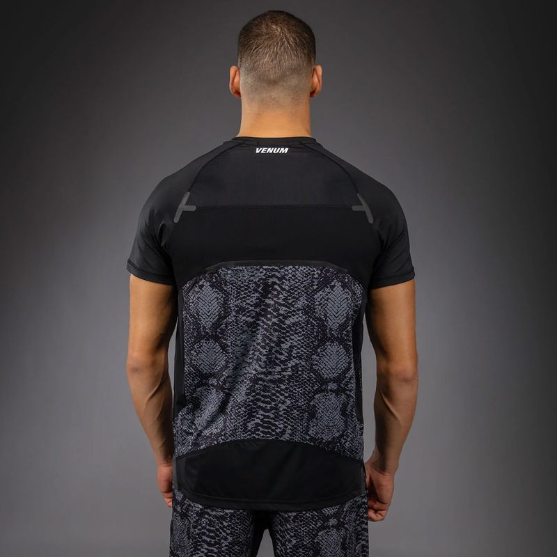 Men's T-shirt Venum G-Fit Scales Dry-Tech black/charcoal grey 2