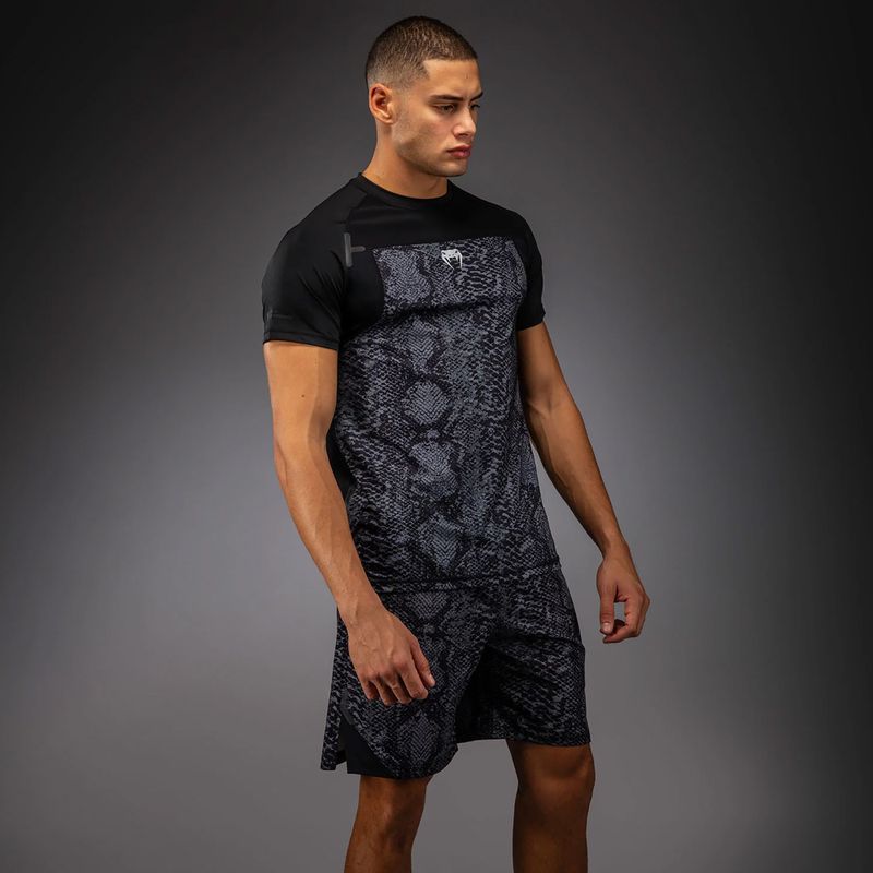 Men's T-shirt Venum G-Fit Scales Dry-Tech black/charcoal grey 3