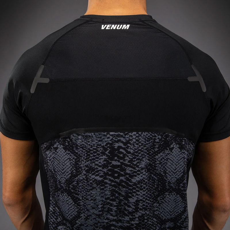 Men's T-shirt Venum G-Fit Scales Dry-Tech black/charcoal grey 6