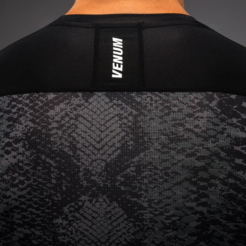 Men's longsleeve rashguard Venum G-Fit Scales Rashguard black/charcoal grey 5