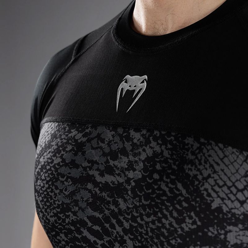 Men's rashguard Venum G-Fit Scales Rashguard black/charcoal grey 5