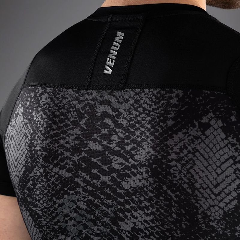 Men's rashguard Venum G-Fit Scales Rashguard black/charcoal grey 6
