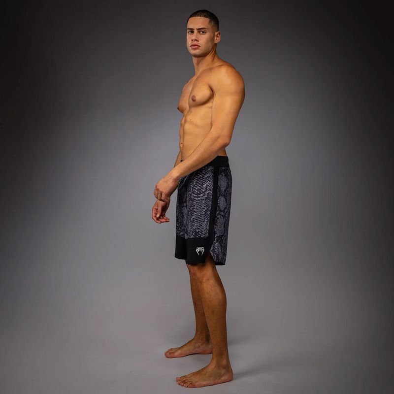 Men's training shorts Venum G-Fit Scales Fightshorts black/charcoal grey 2