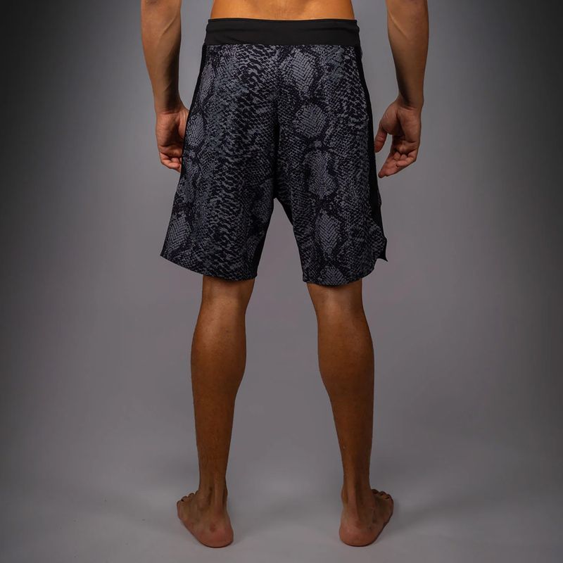 Men's training shorts Venum G-Fit Scales Fightshorts black/charcoal grey 3