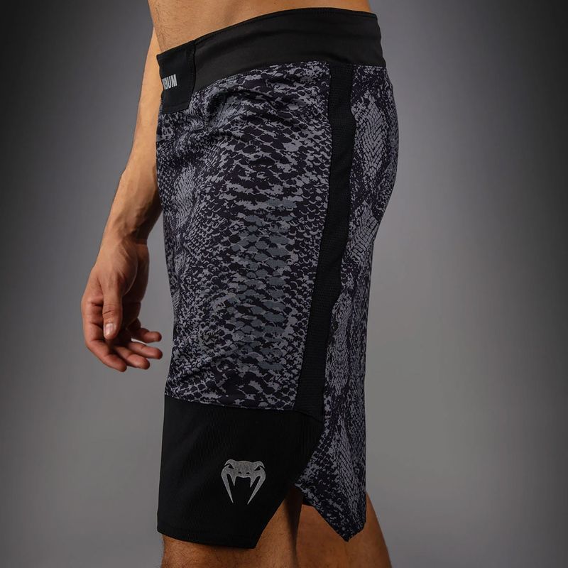 Men's training shorts Venum G-Fit Scales Fightshorts black/charcoal grey 5