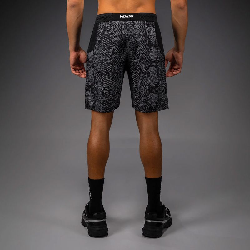 Men's training shorts Venum G-Fit Scales Training black/charcoal grey 3