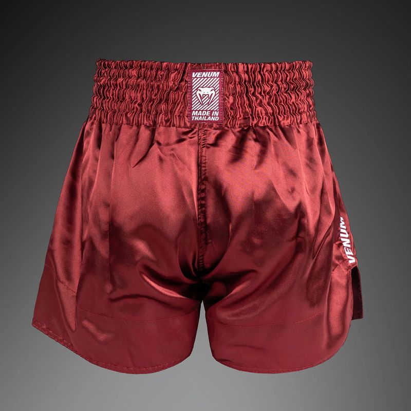 Men's training shorts Venum Classic Evo Muay Thai burgundy 2