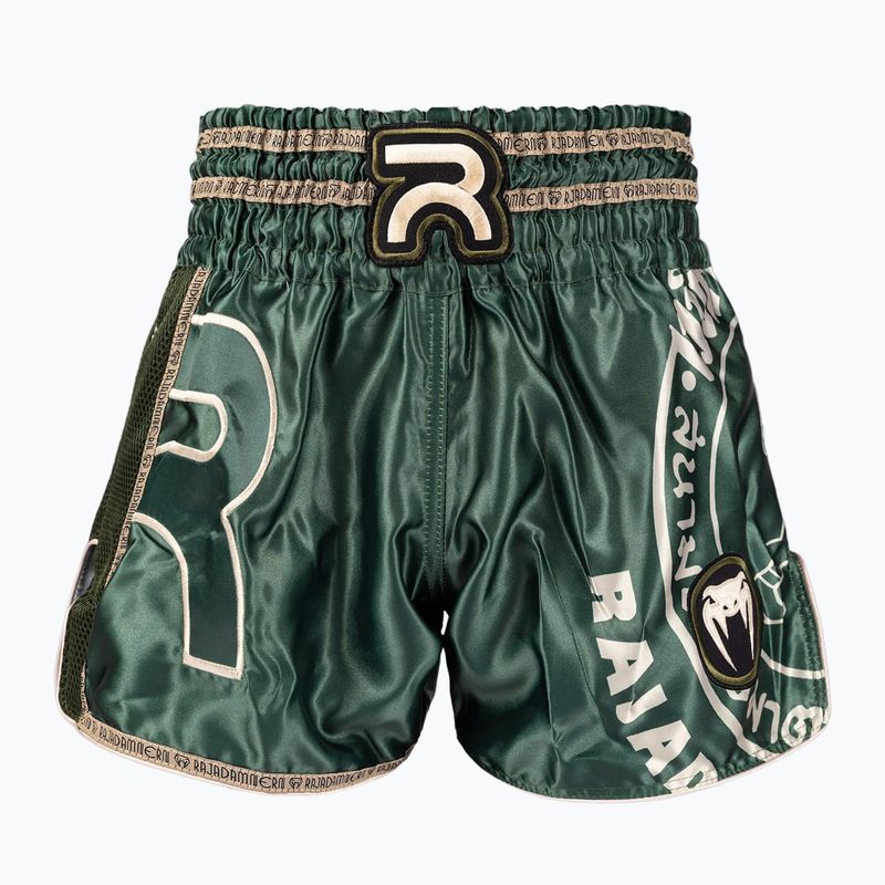 Men's training shorts Venum x Rajadamnern Muay Thai military green