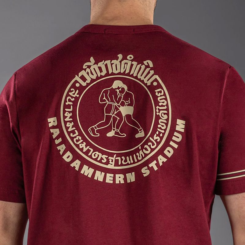 Men's T-shirt Venum x Rajadamnern burgundy 6
