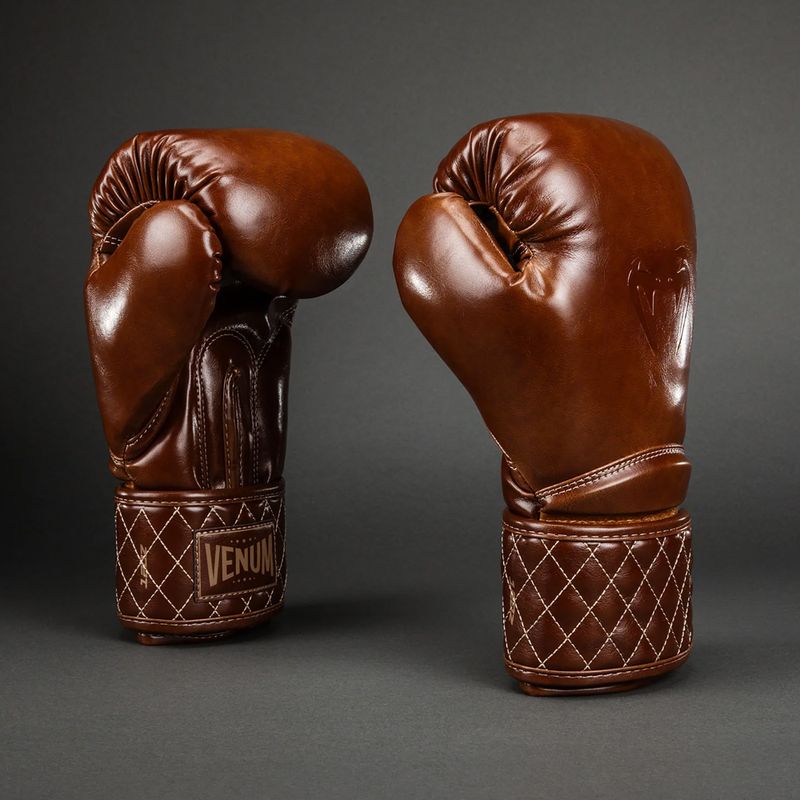 Boxing gloves Venum Impact Classic Boxing shiny havana 2