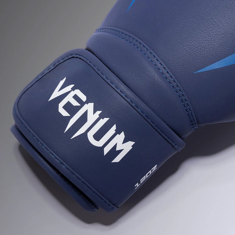 Boxing gloves Venum Hurricane Boxing midnight blue/white 4