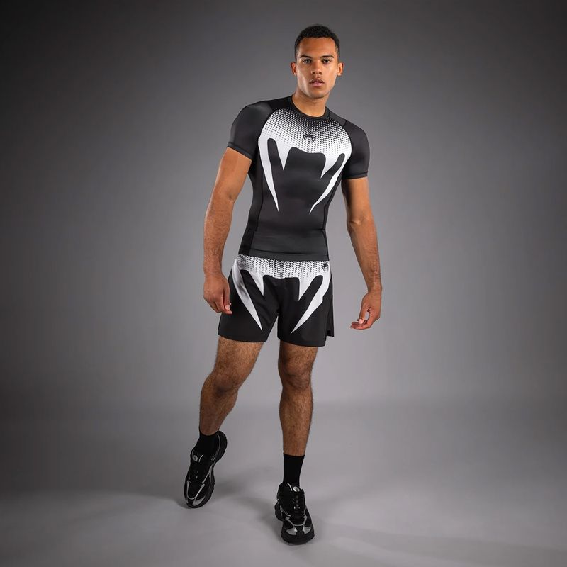 Men's rashguard Venum No Gi Rashguards black/white 2