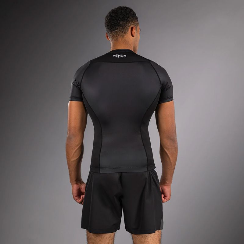Men's rashguard Venum No Gi Rashguards black/white 3