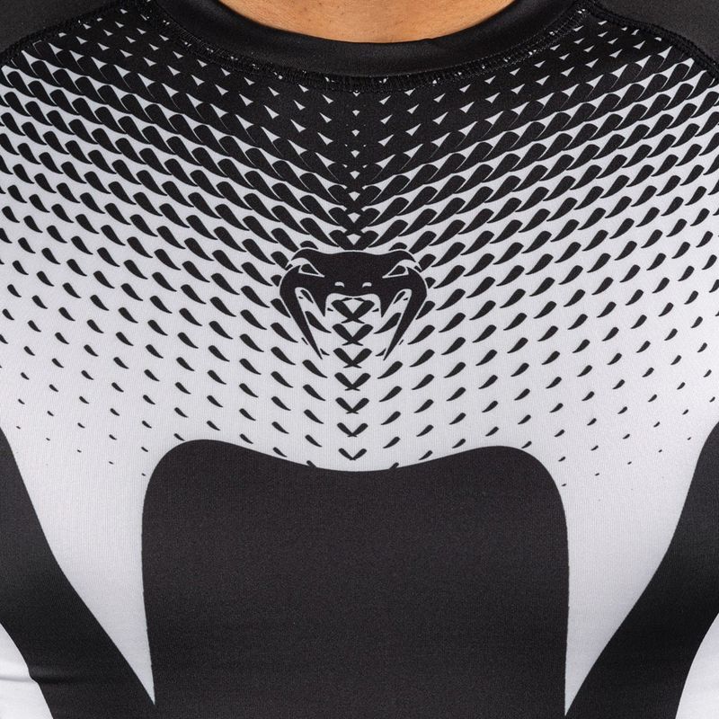 Men's rashguard Venum No Gi Rashguards black/white 4