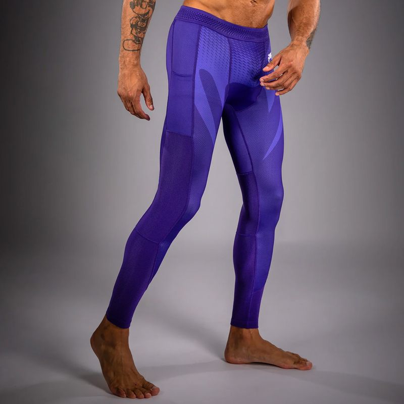 Men's training leggings Venum No Gi Spats purple 5