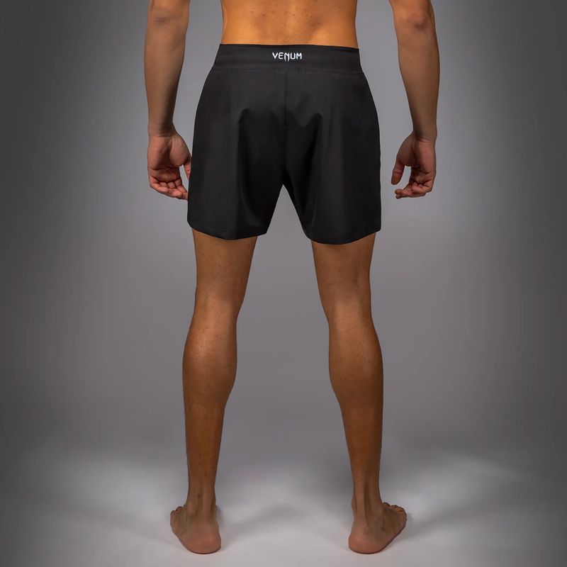 Men's training shorts Venum No Gi black/silver grey 3