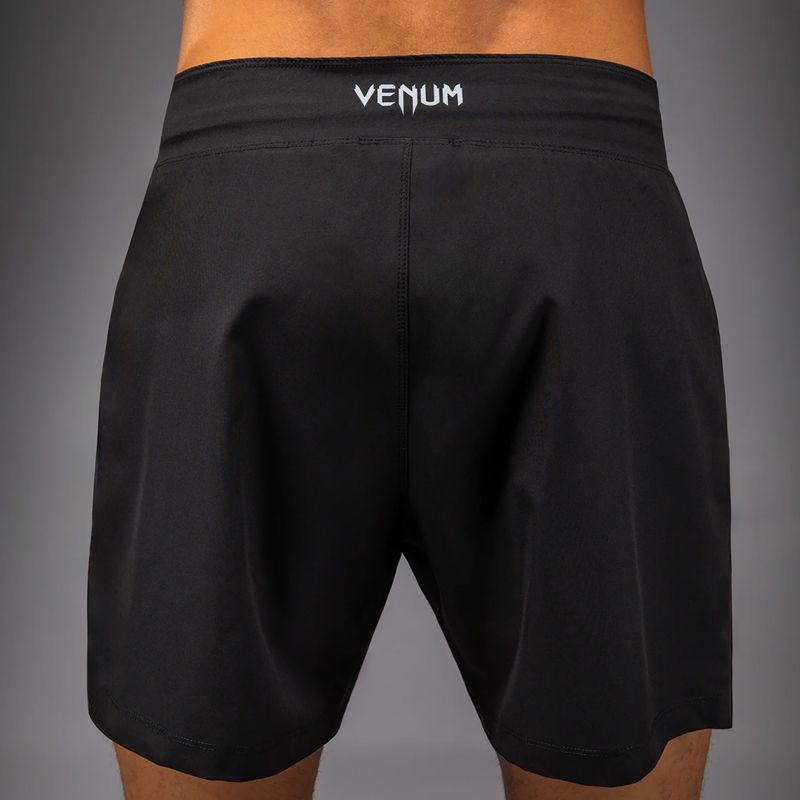 Men's training shorts Venum No Gi black/silver grey 7