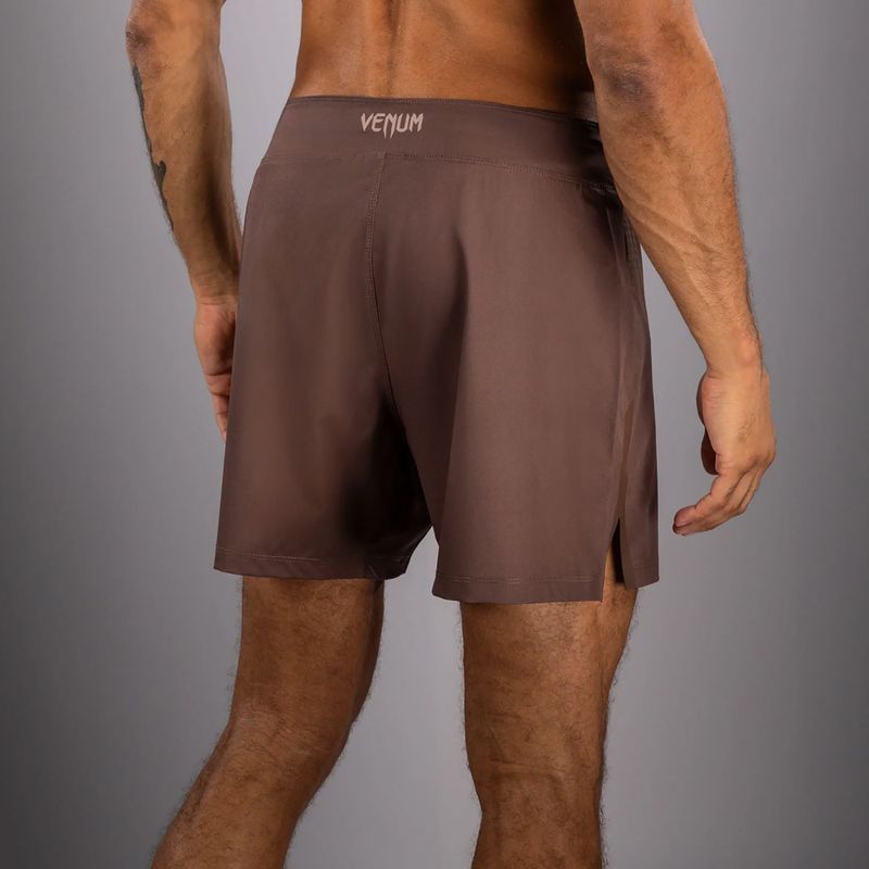 Men's training shorts Venum No Gi chocolate brown 3