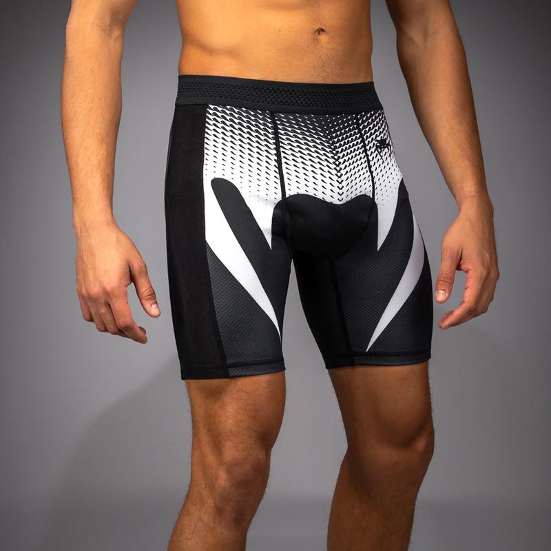 Men's training shorts Venum No Gi Vale Tudo black/white 7