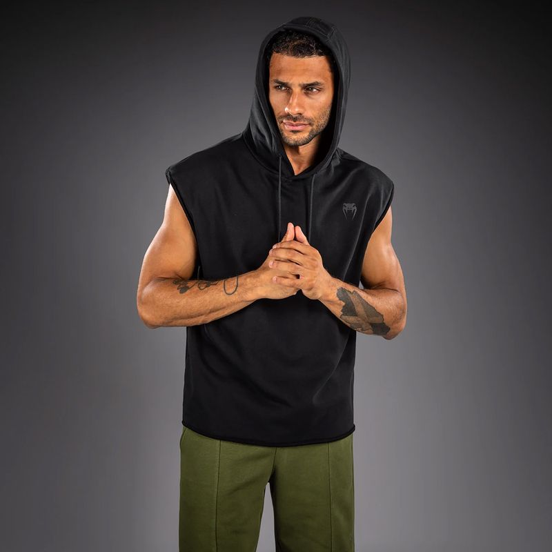 Men's sweatshirt Venum Divide Sleeveless Hoodie black 4