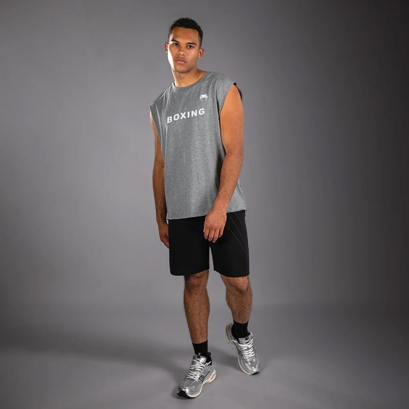 Men's T-shirt Venum Boxing VT Sleeveless heather grey 2