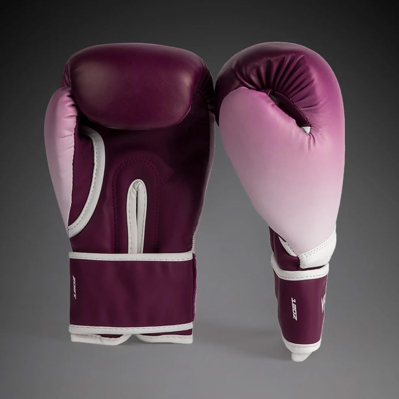 Women's boxing gloves Venum Iris Boxing plum/white 2