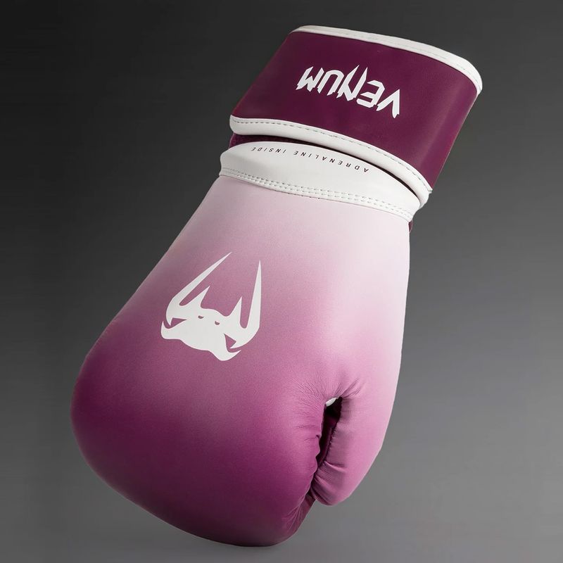 Women's boxing gloves Venum Iris Boxing plum/white 4