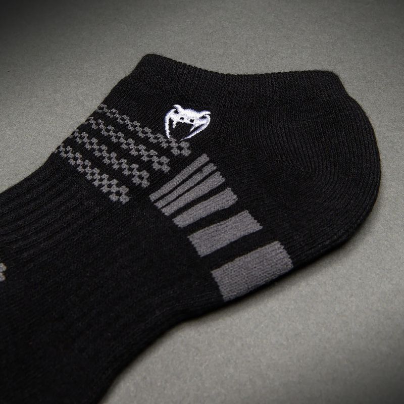 Socks Venum Vector No-Show 3 pairs black/grey 5