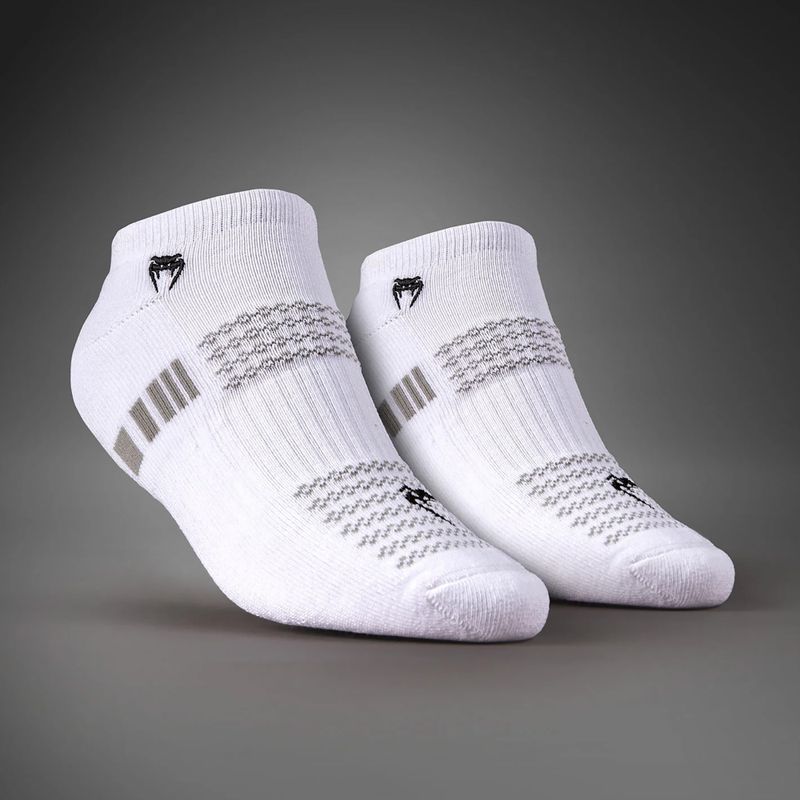 Socks Venum Vector No-Show 3 pairs white/grey 2