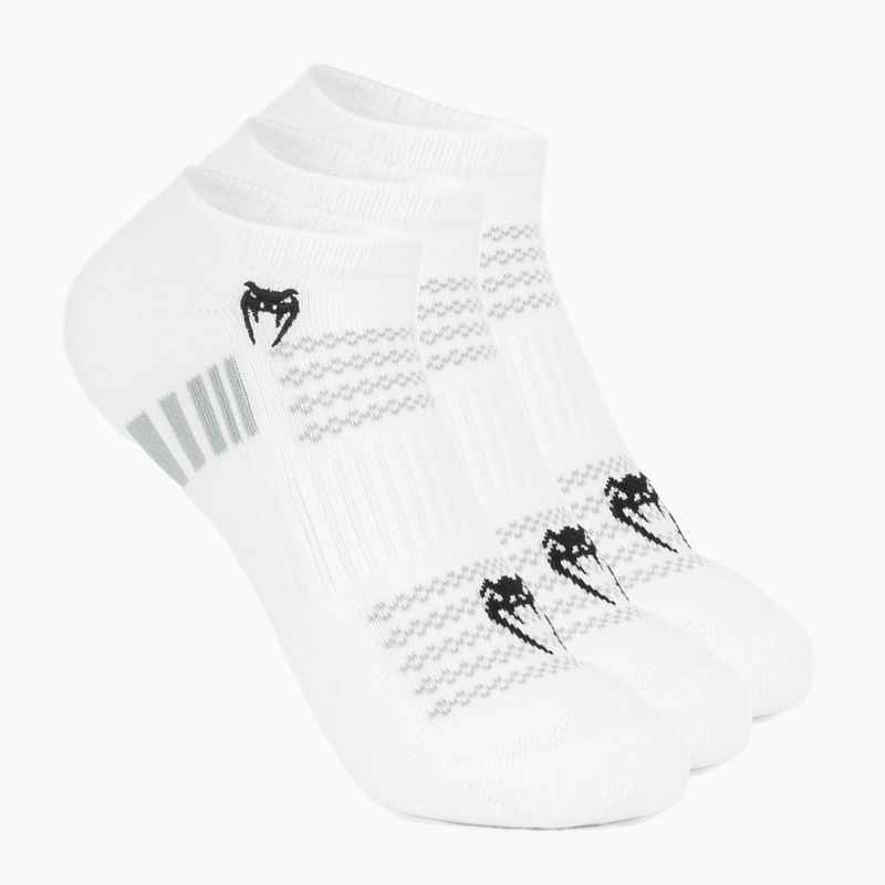 Socks Venum Vector No-Show 3 pairs white/grey