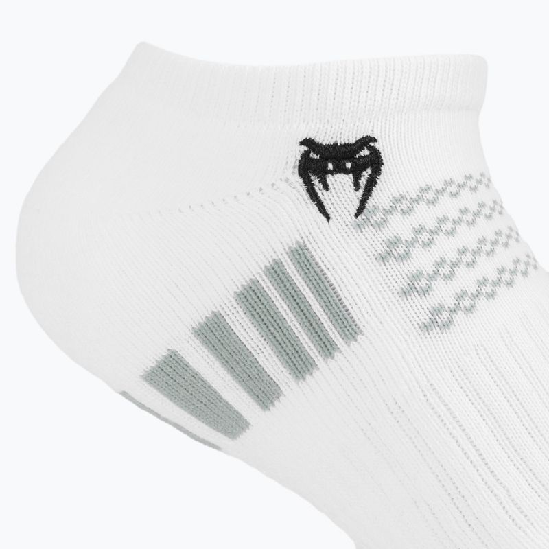 Socks Venum Vector No-Show 3 pairs white/grey 3