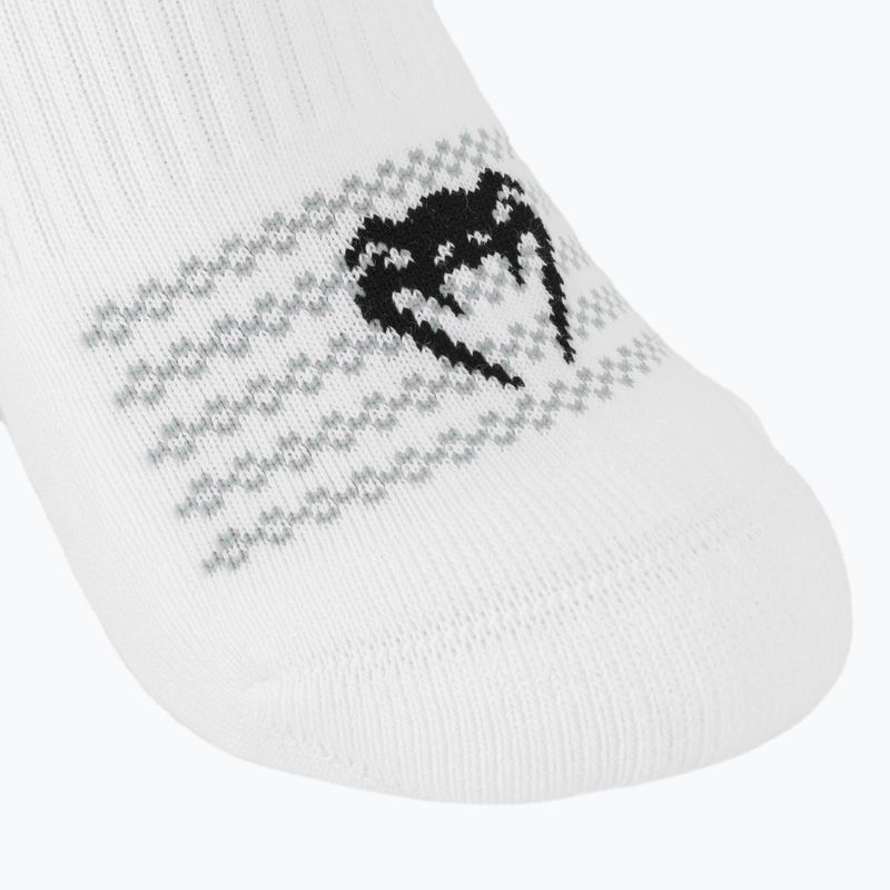 Socks Venum Vector No-Show 3 pairs white/grey 4