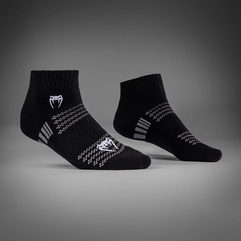 Socks Venum Vector Ankle 3 pairs black/grey 2