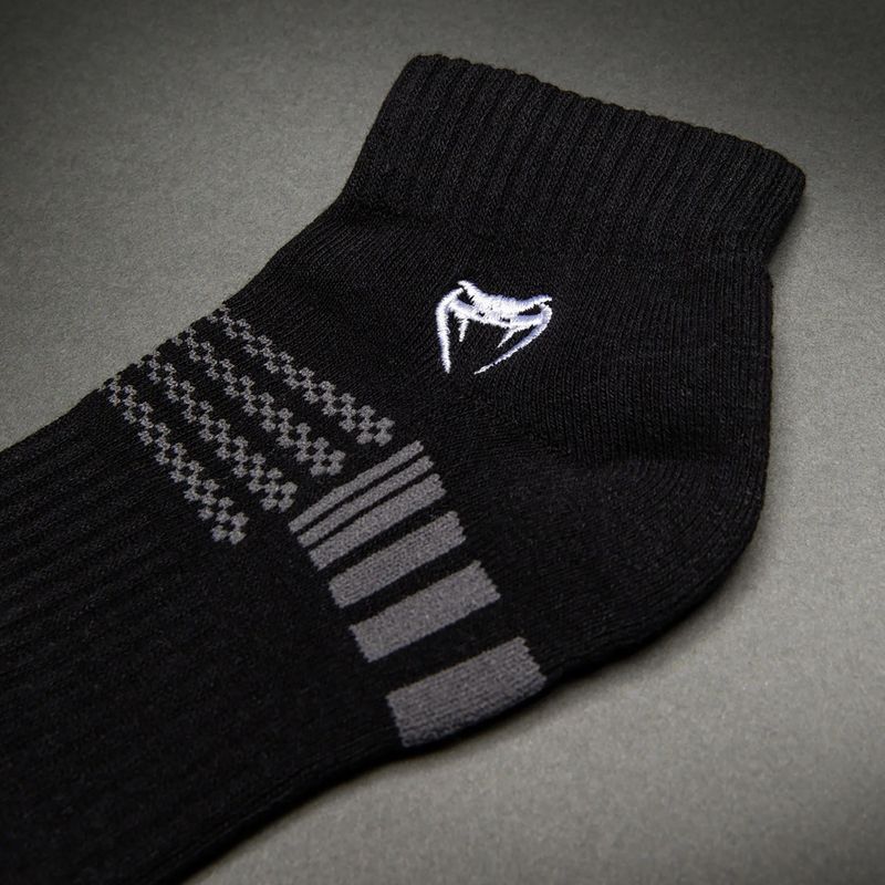 Socks Venum Vector Ankle 3 pairs black/grey 4