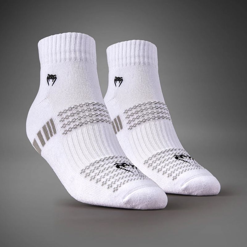 Socks Venum Vector Ankle 3 pairs white/grey 2