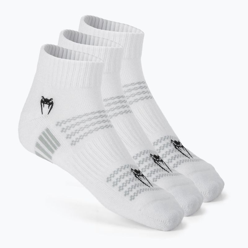 Socks Venum Vector Ankle 3 pairs white/grey