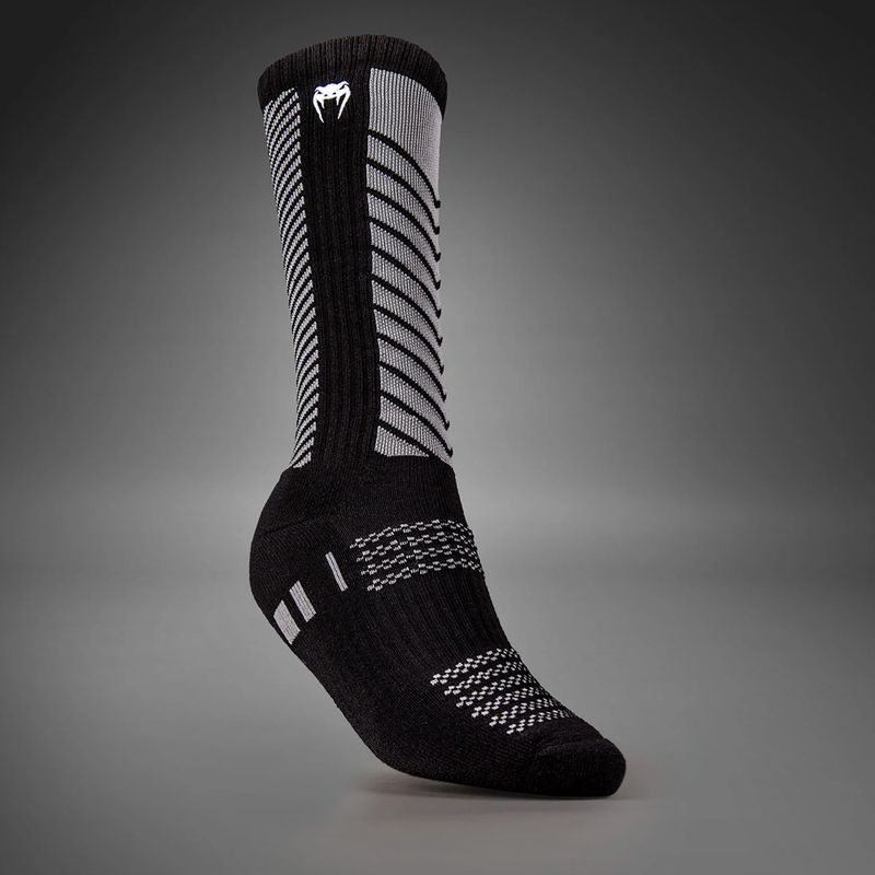 Socks Venum Vector Over-the-Calf black/grey 2