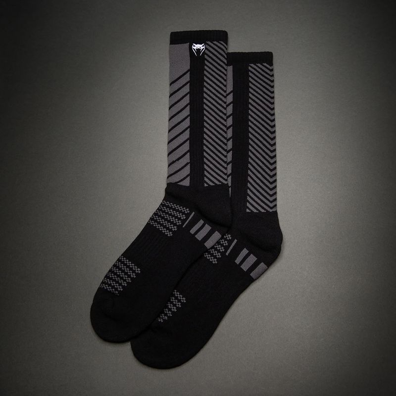 Socks Venum Vector Over-the-Calf black/grey 4