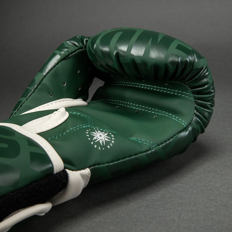 Children's boxing gloves Venum Contender 1.5 XT Kids forest green/off white 3