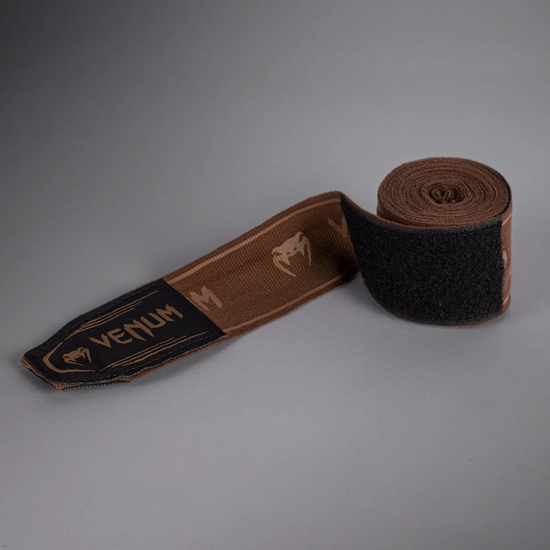 Boxing wraps Venum Classic Handwrap Advanced 250 cm dark brown 3