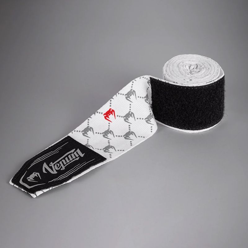 Venum Monogram Hand Wraps Advanced 400 cm white 3