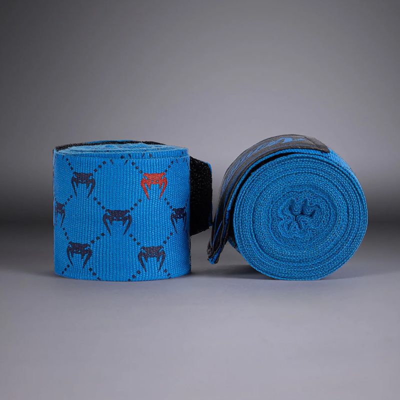 Boxing wraps Venum Monogram Hand Wraps Advanced 400 cm blue 2