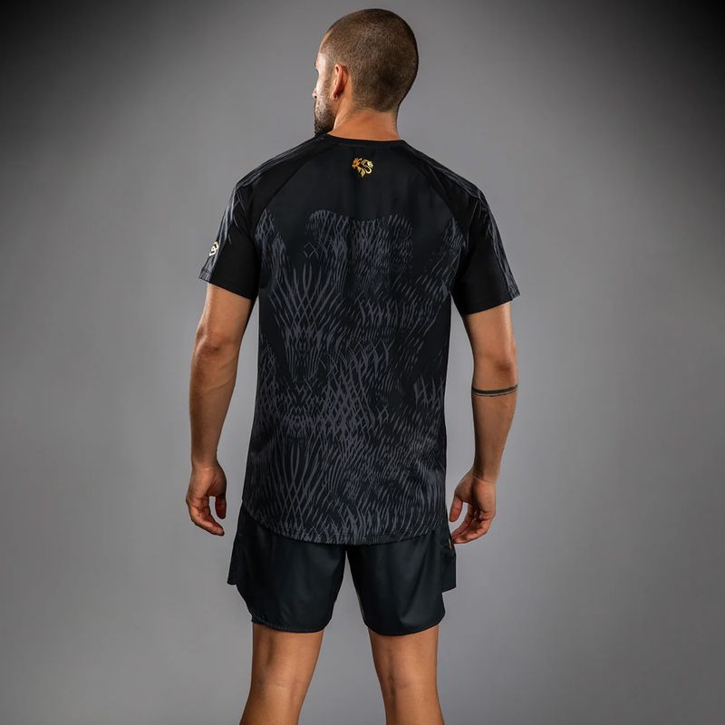 Men's T-shirt Venum x Chimaev Dry Tech black/grey 3
