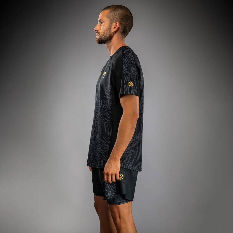 Men's T-shirt Venum x Chimaev Dry Tech black/grey 5