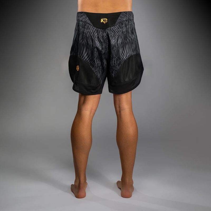 Men's training shorts Venum x Chimaev Fightshorts black/grey 3