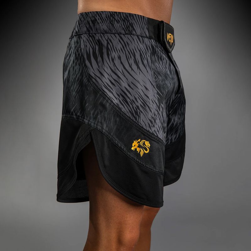 Men's training shorts Venum x Chimaev Fightshorts black/grey 5
