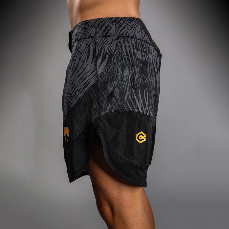 Men's training shorts Venum x Chimaev Fightshorts black/grey 6